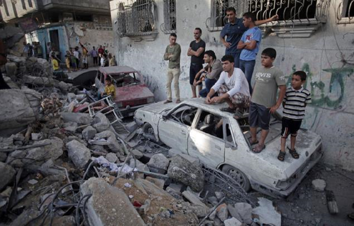 bombed-complex-gaza